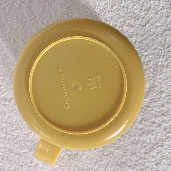 Vintage Crownware Harvest Gold Mustard Yellow 2 Cup Measuring Cup - Picture 5 of 8